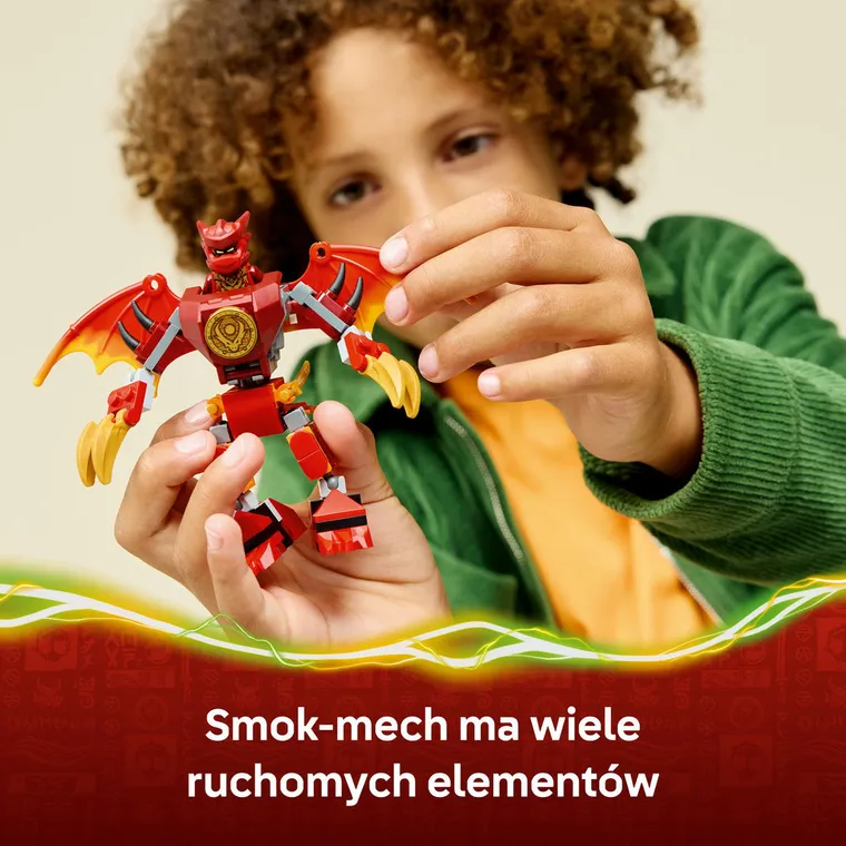 LEGO NINJAGO, Smok-mech Kaia - zestaw bitewny, 71851