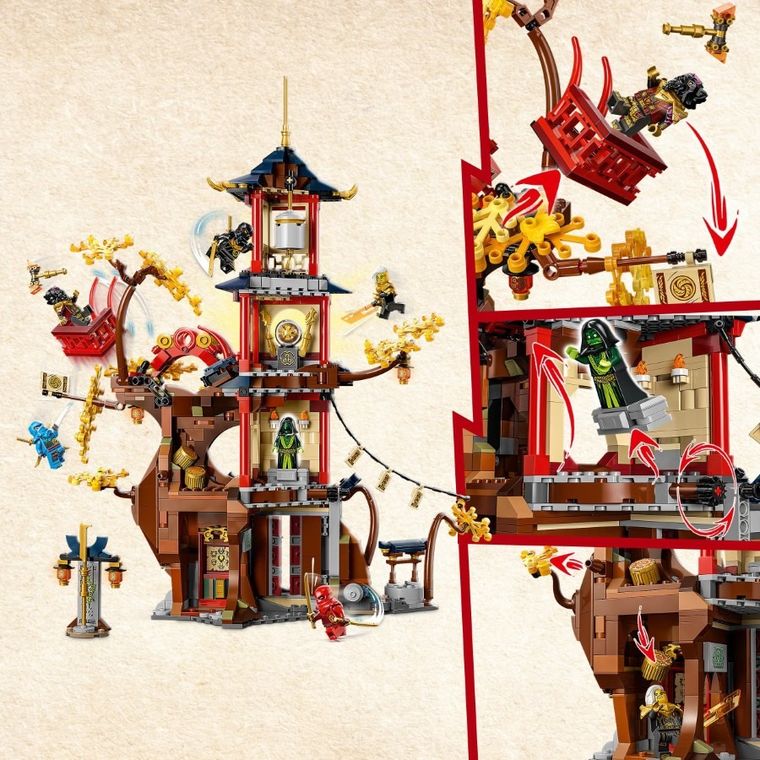 LEGO NINJAGO, Świątynia smoczej energii, 71795