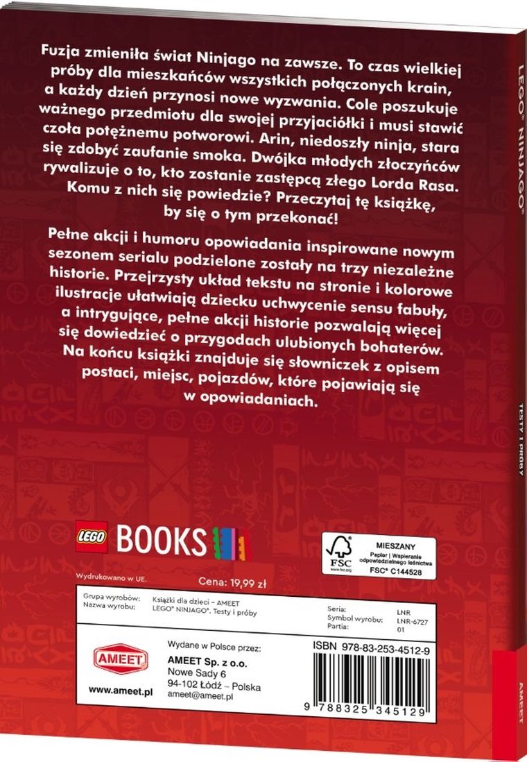 LEGO Ninjago. Testy i próby