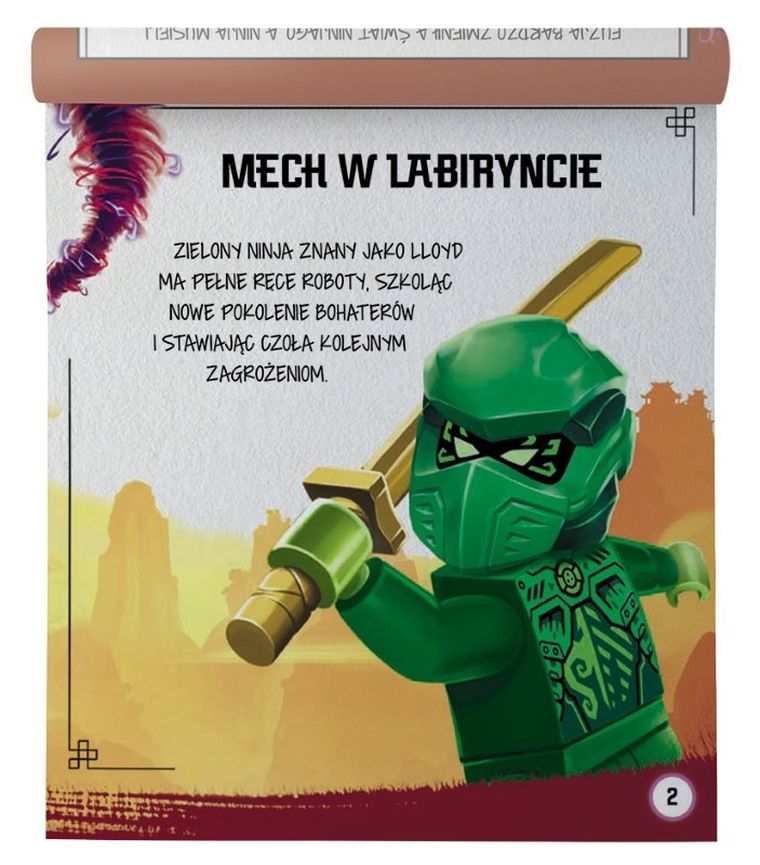 LEGO Ninjago. Trening Mistrza Spinjitzu + figurka