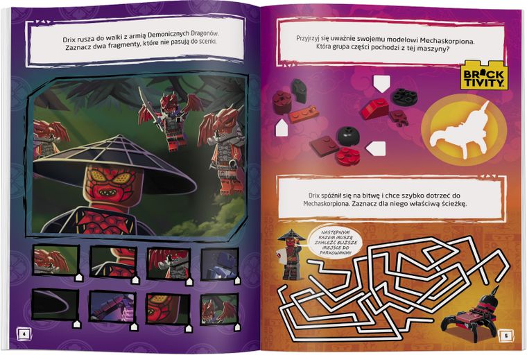 LEGO Ninjago. Uwolnić Smoka Chaosu! + figurka