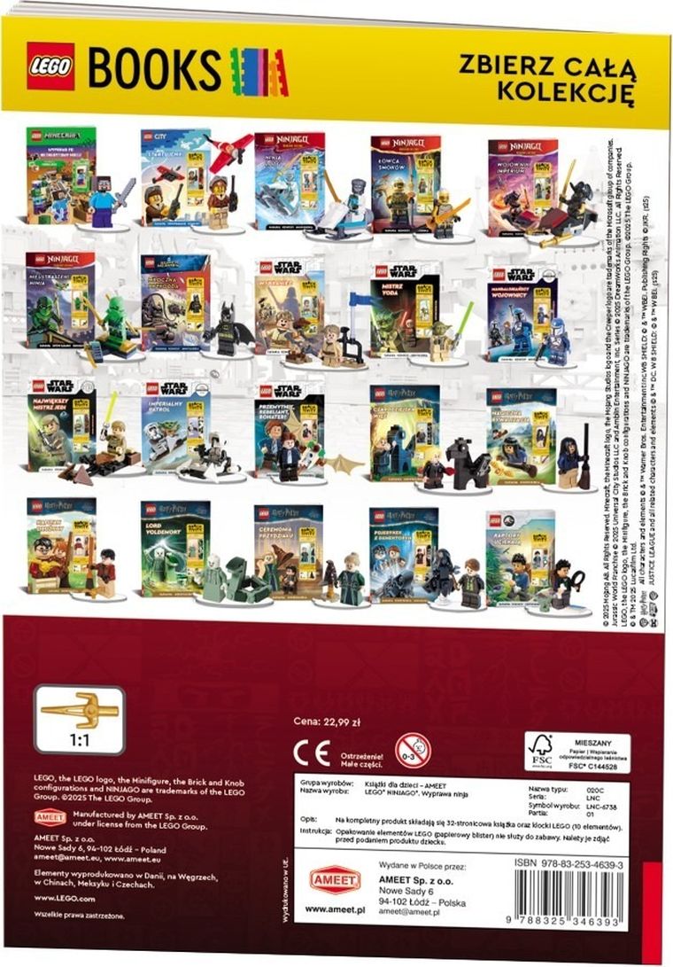 LEGO Ninjago. Wyprawa ninja + figurka