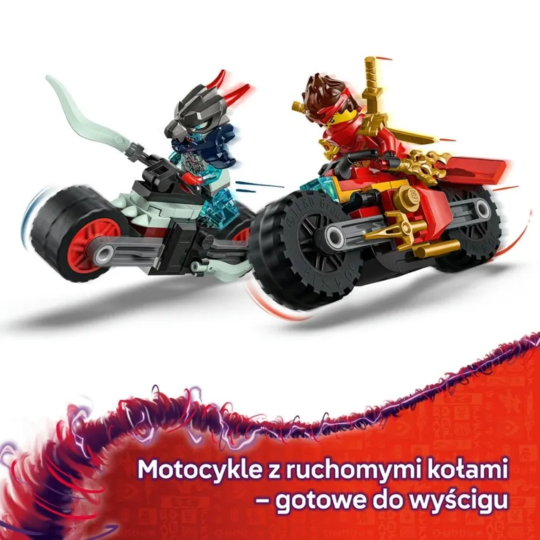 LEGO NINJAGO, Wyścig motocyklowy Kaia, 71838