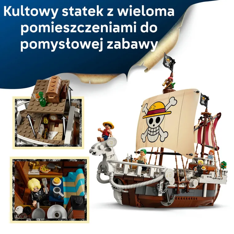 LEGO ONE PIECE, Statek piracki Going Merry, 75639