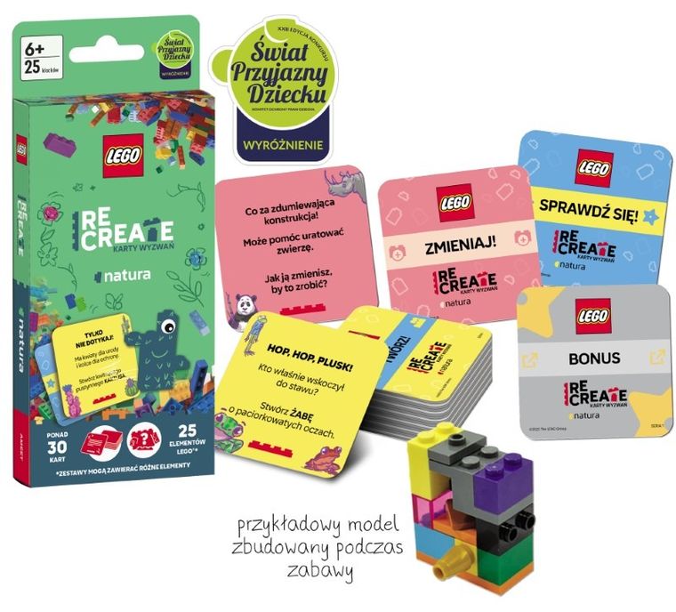 LEGO Recreate. Karty wyzwań. Natura