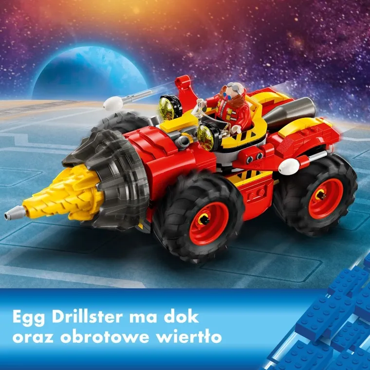 LEGO Sonic The Hedgehog, Super Sonic kontra Egg Drillster, 76999