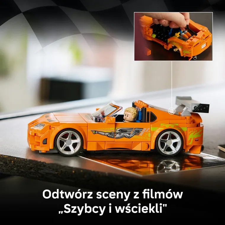 LEGO Speed Champions, Szybcy i wściekli Toyota Supra MK4, 77260