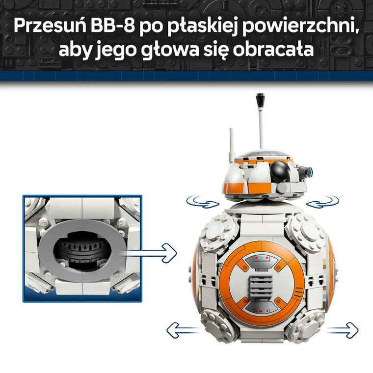 LEGO Star Wars, Droid astromechaniczny BB-8, 75452