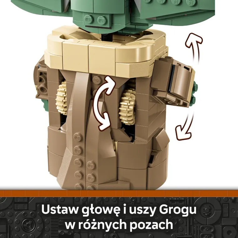 LEGO Star Wars, Grogu w wózku, 75403