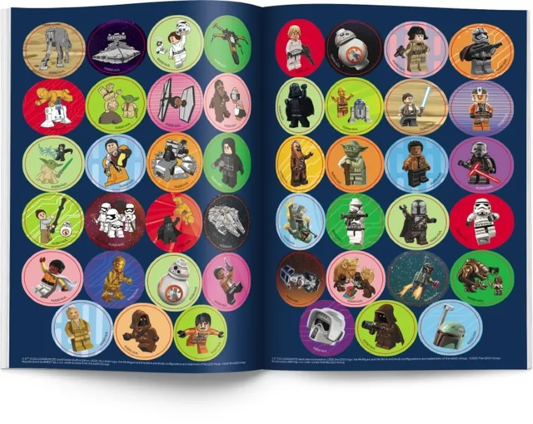 LEGO Star Wars. Kolorowanka według kodu