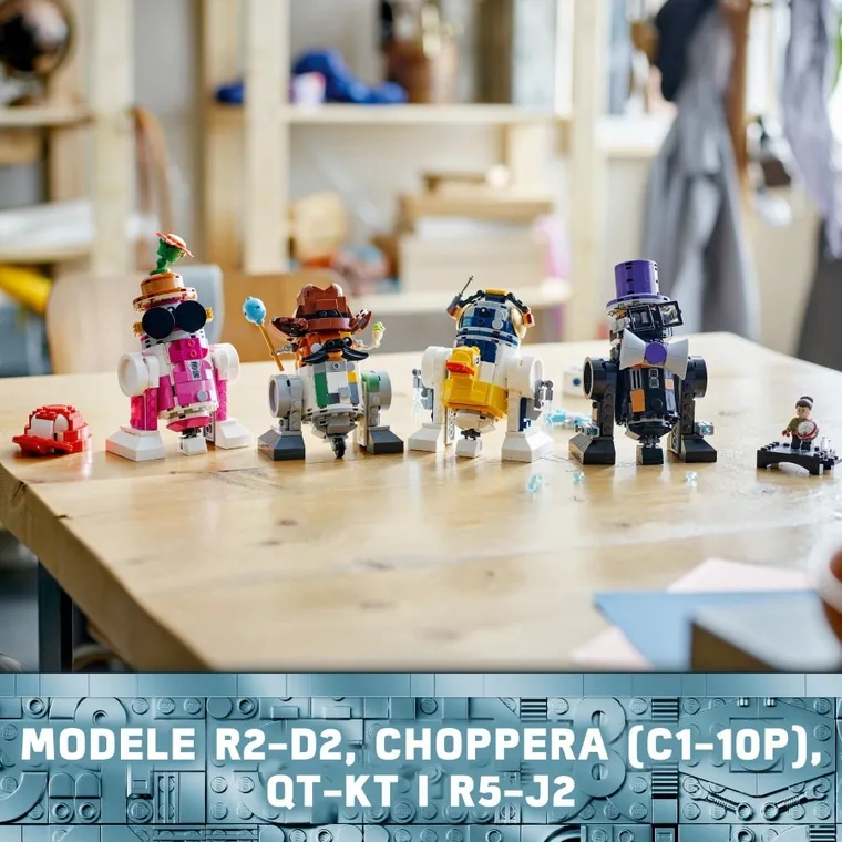 LEGO Star Wars, Kreatywny zestaw do budowy droidów, 75392