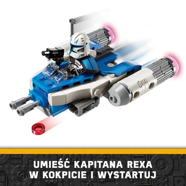 LEGO Star Wars, Mikromyśliwiec Y-Wing kapitana Rexa, 75391