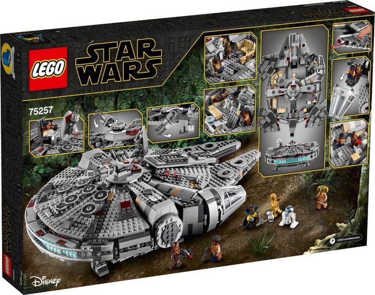 LEGO Star Wars, Sokół Millennium, 75257