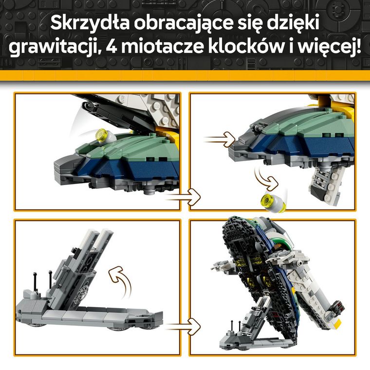 LEGO Star Wars, Statek kosmiczny Jango Fetta, 75433
