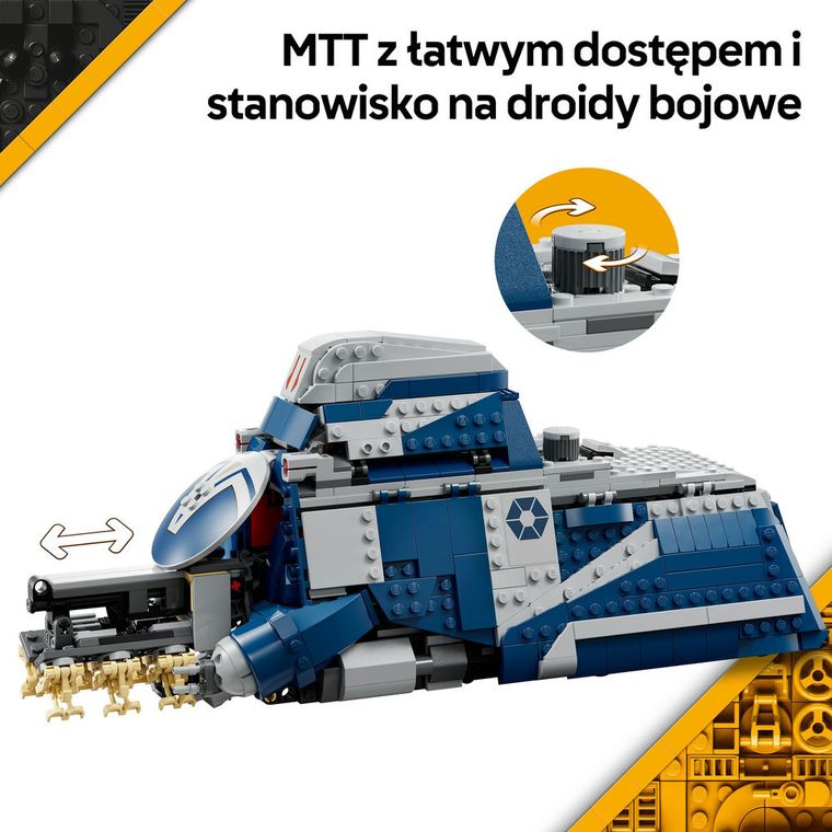 LEGO Star Wars, Transporter MTT Separatystów z bitwy o Felucję, 75435