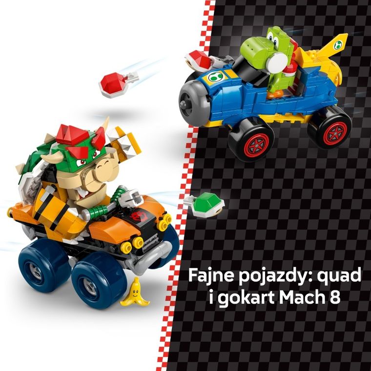 LEGO Super Mario, Mario Kart - Bowser i jego zamek, 72039