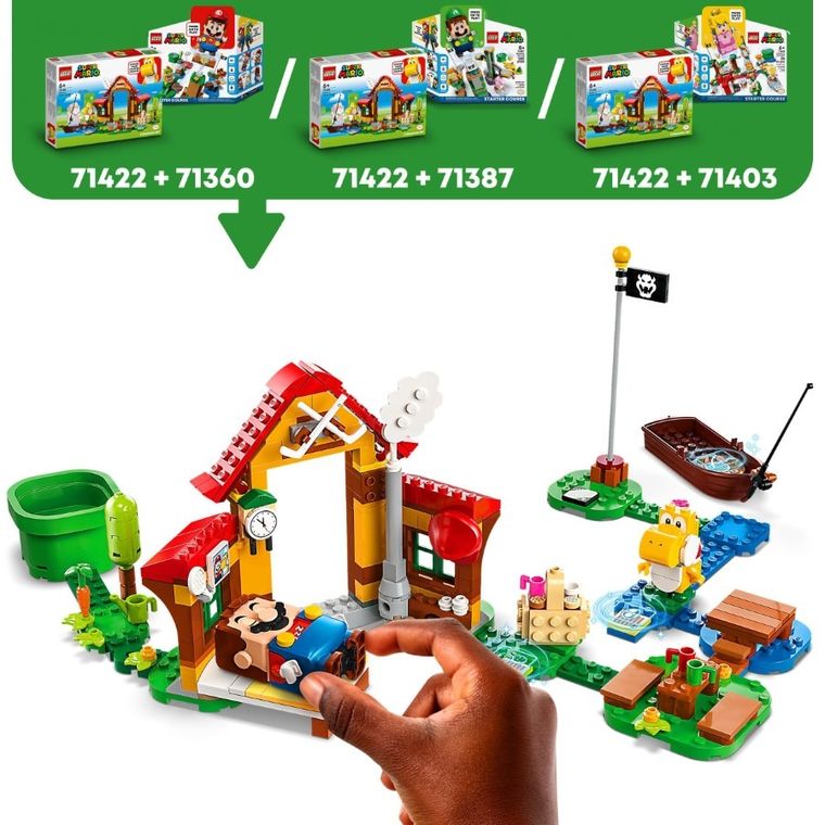 LEGO Super Mario, Piknik w domu Mario - zestaw rozszerzający, 71422