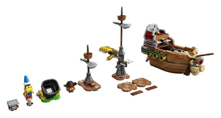 LEGO Super Mario, Sterowiec Bowsera - zestaw dodatkowy, 71391