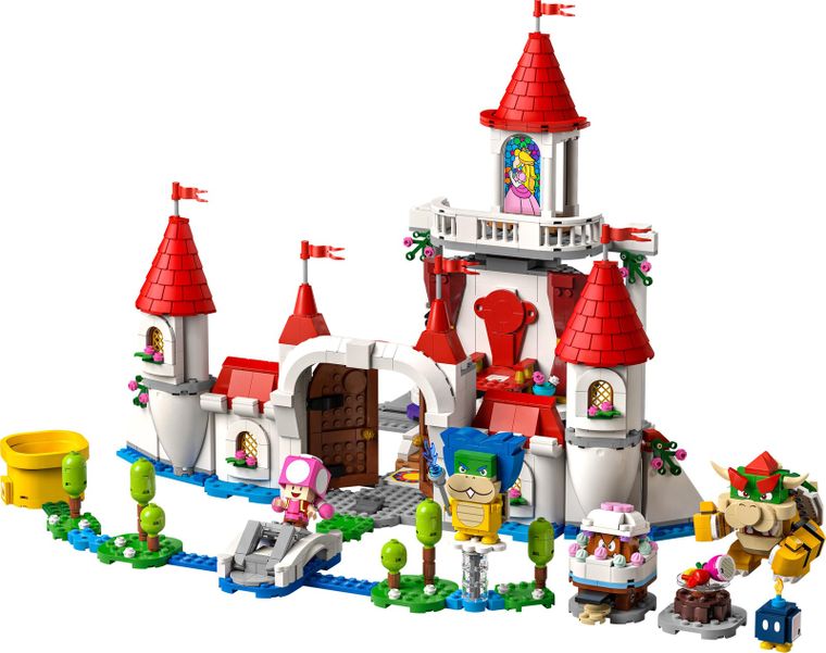 LEGO Super Mario, Zamek Peach - zestaw rozszerzający, 71408
