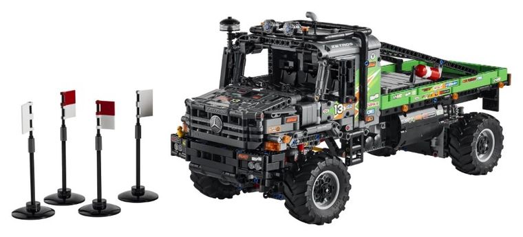 LEGO Technic, Ciężarówka Mercedes-Benz Zetros z napędem na 4 koła, 42129