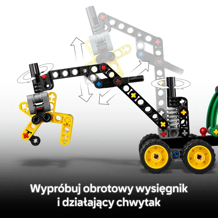 LEGO Technic, Harwester kołowy John Deere 1470H, 42218