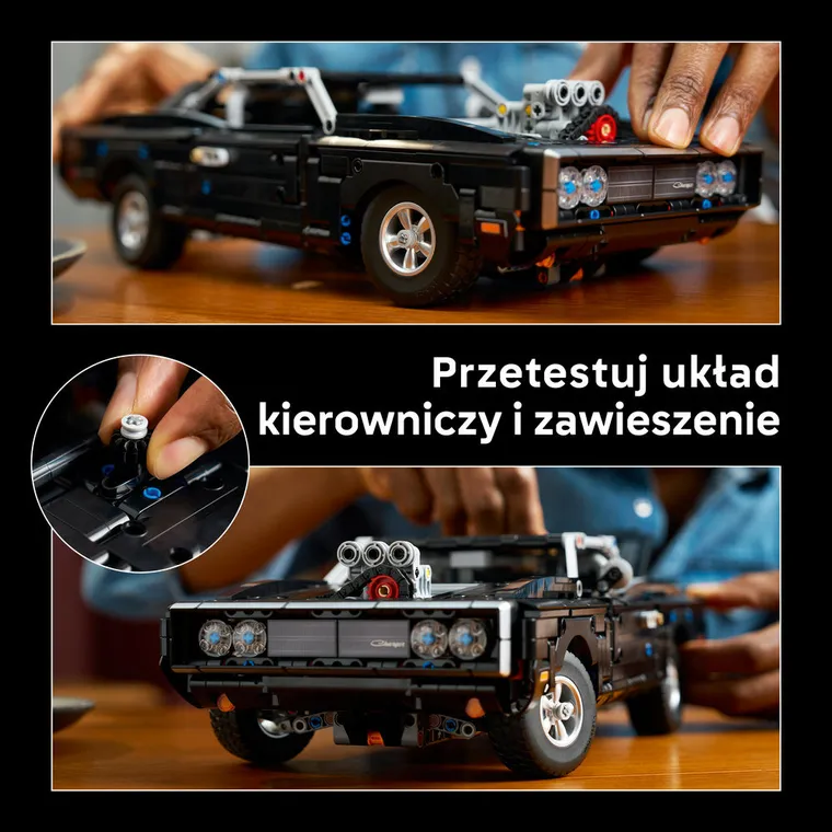 LEGO Technic, Samochód Fast and Furious Dodge Charger R/T, 42231
