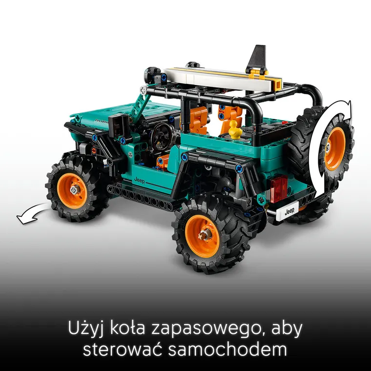 LEGO Technic, SUV Jeep Wrangler Rubicon, 42227