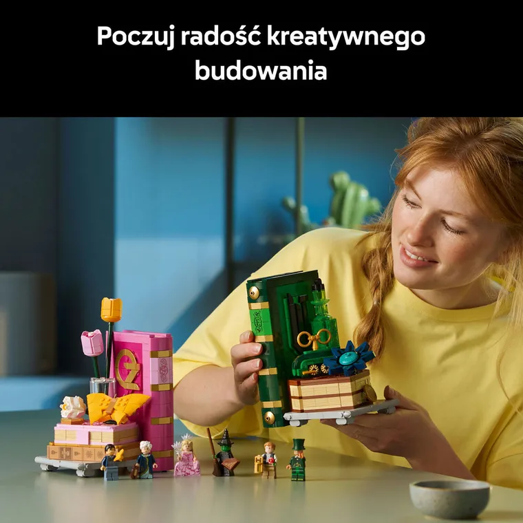 LEGO Wicked, Podpórki pod książki z Glindą i Elphabą, 75691