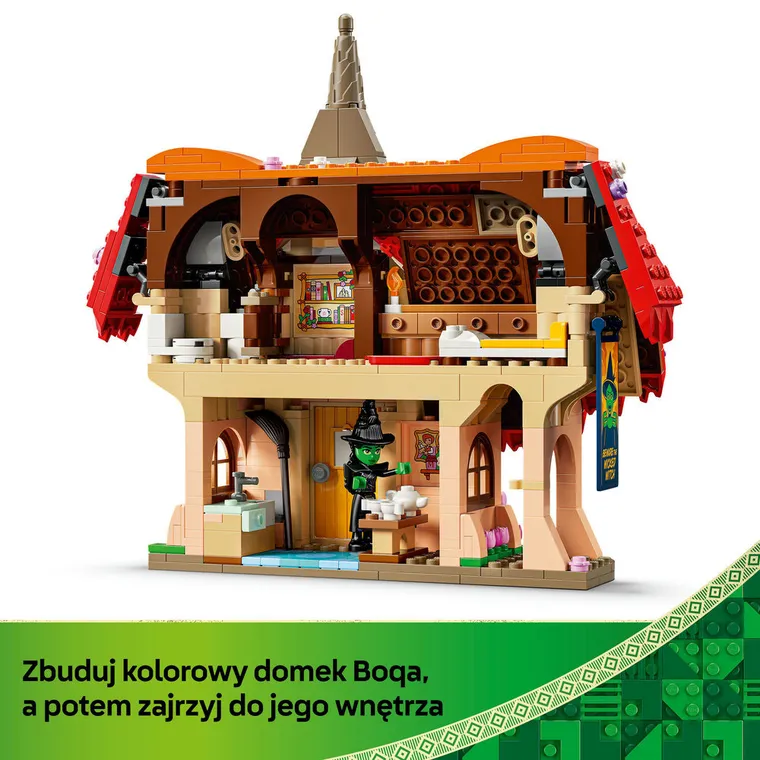 LEGO Wicked, Wizyta Glindy i Elphaby w Munchkinland, 75690