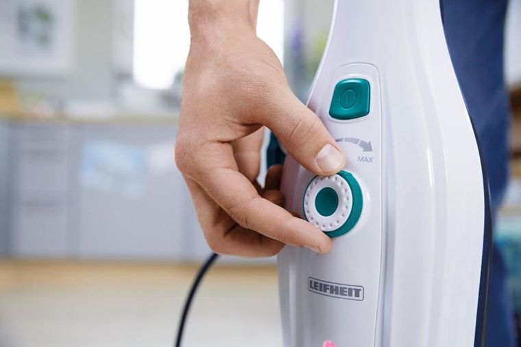 Leifheit, CleanTenso, mop parowy, 2 nakładki