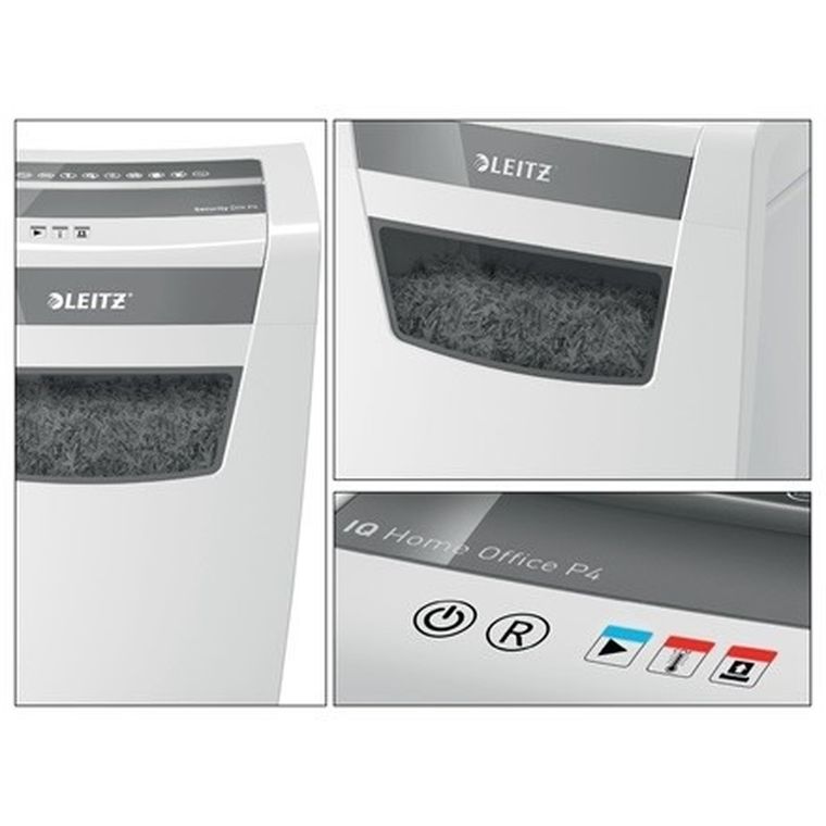Leitz, IQ Home Office P4, niszczarka do dokumentów, 80090000