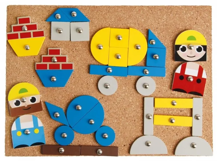 Lena, Przybijanka, zestaw kreatywny, budowlany