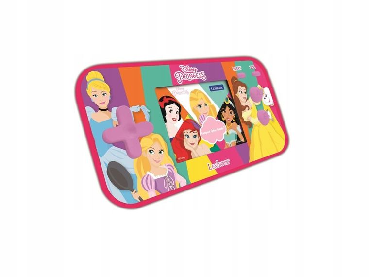 Lexibook, Księżniczki Disneya, Compact Cyber Arcade, konsola podręczna, 150 gier
