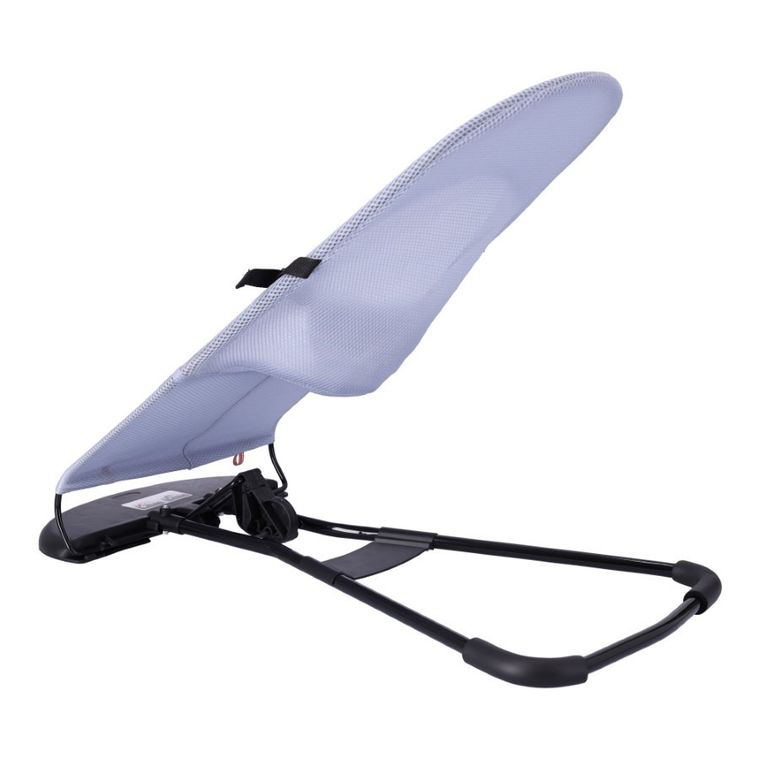 Leżaczek, bujaczek, szary