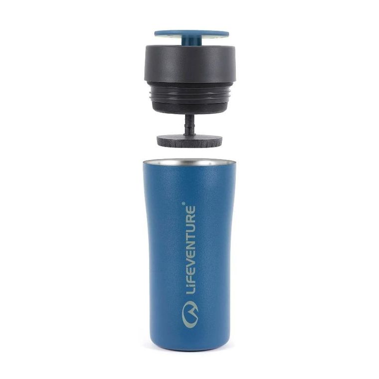 Lifeventure, One-Touch, kubek termiczny, Cobalt, 350 ml