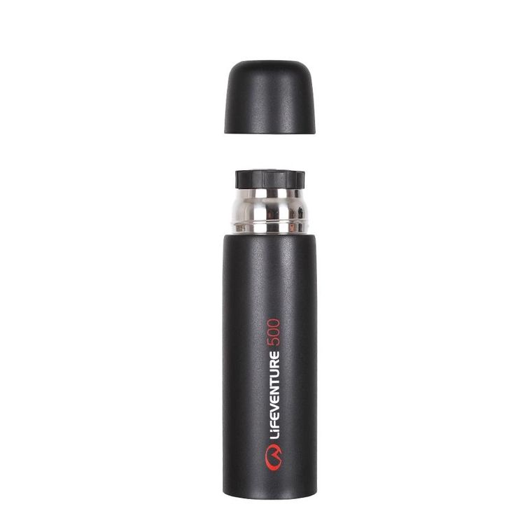 Lifeventure, termos próżniowy, dark grey, 500 ml