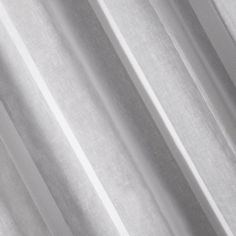 Lilian, zasłona gotowa, w pionowe ozdobne pasy, 140-250 cm