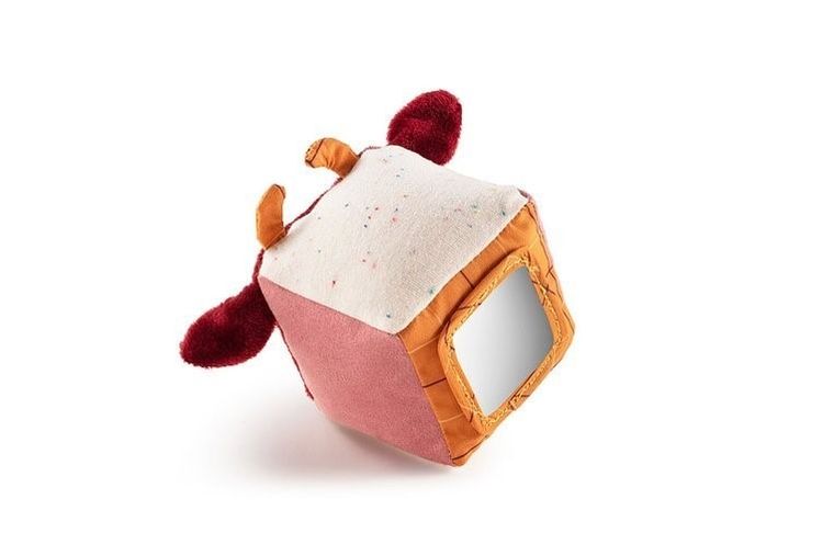 Lilliputiens, Farma, zwierzątka wielofunkcyjne, zestaw 4 miękkich klocków, 6m+