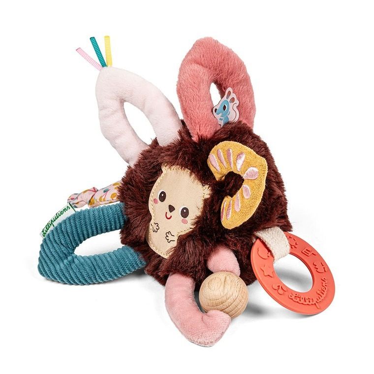 Lilliputiens, Jeżyk Leon, piłeczka aktywizująca, wielofunkcyjna, 3m+