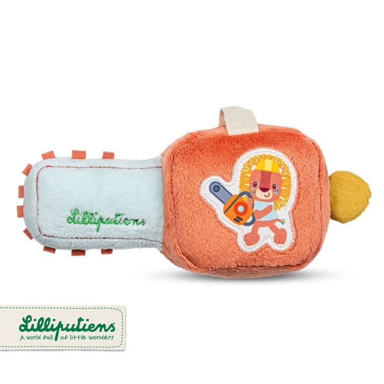 Lilliputiens, Lew Jack, grzechotka, piła, 3m+