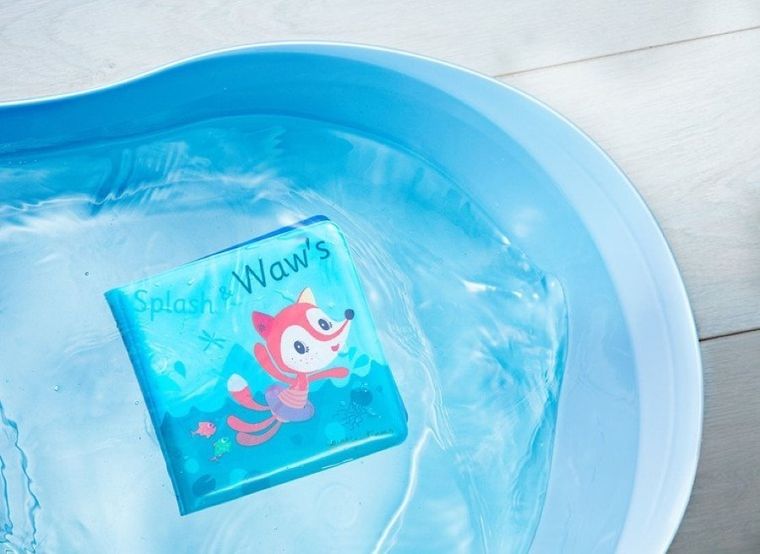 Lilliputiens, Lisiczka Alice, magiczna książeczka do kąpieli, 12m+