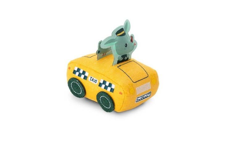 Lilliputiens, miękkie auto z napędem pull-back, Smok Joe, 18m+