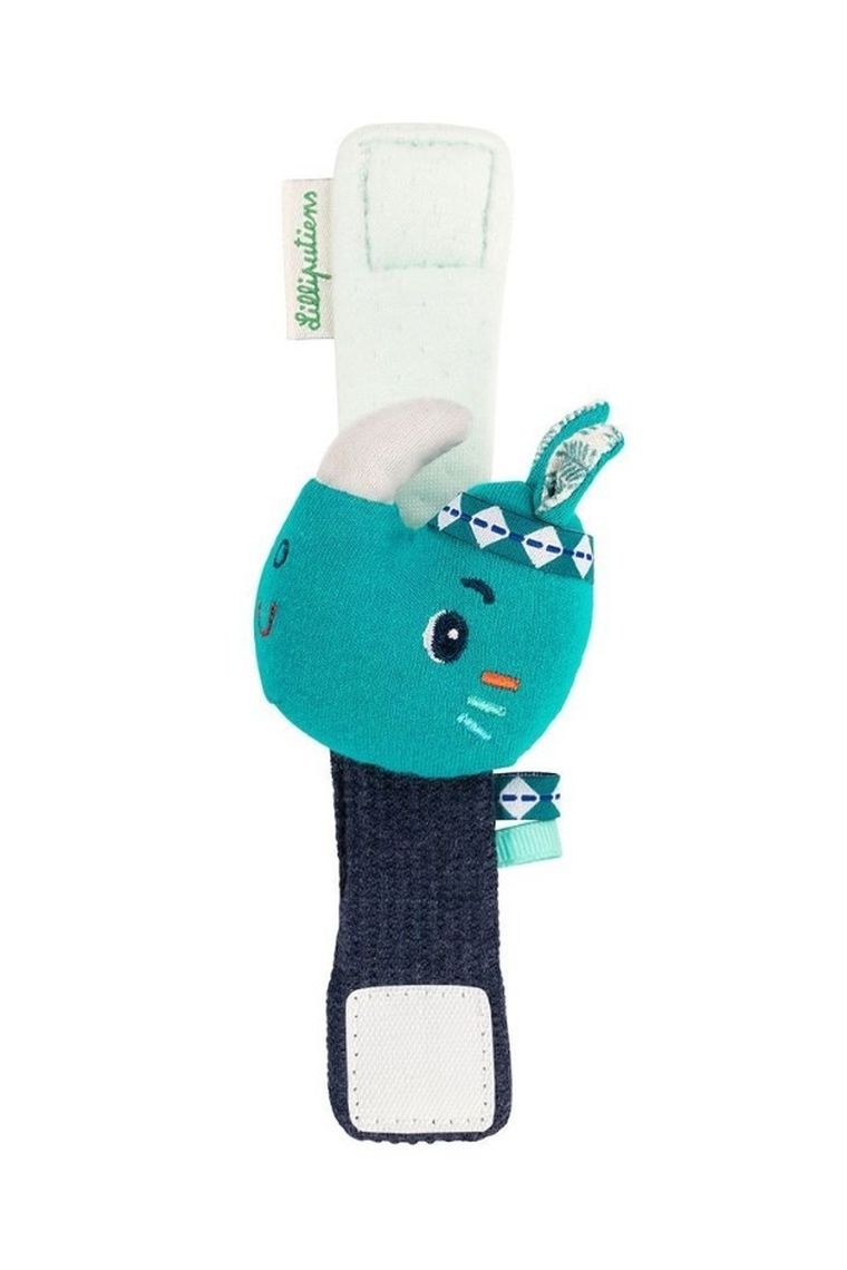 Lilliputiens, Nosorożec Marius, grzechotka na rękę z szeleszczącą folią, 0m+