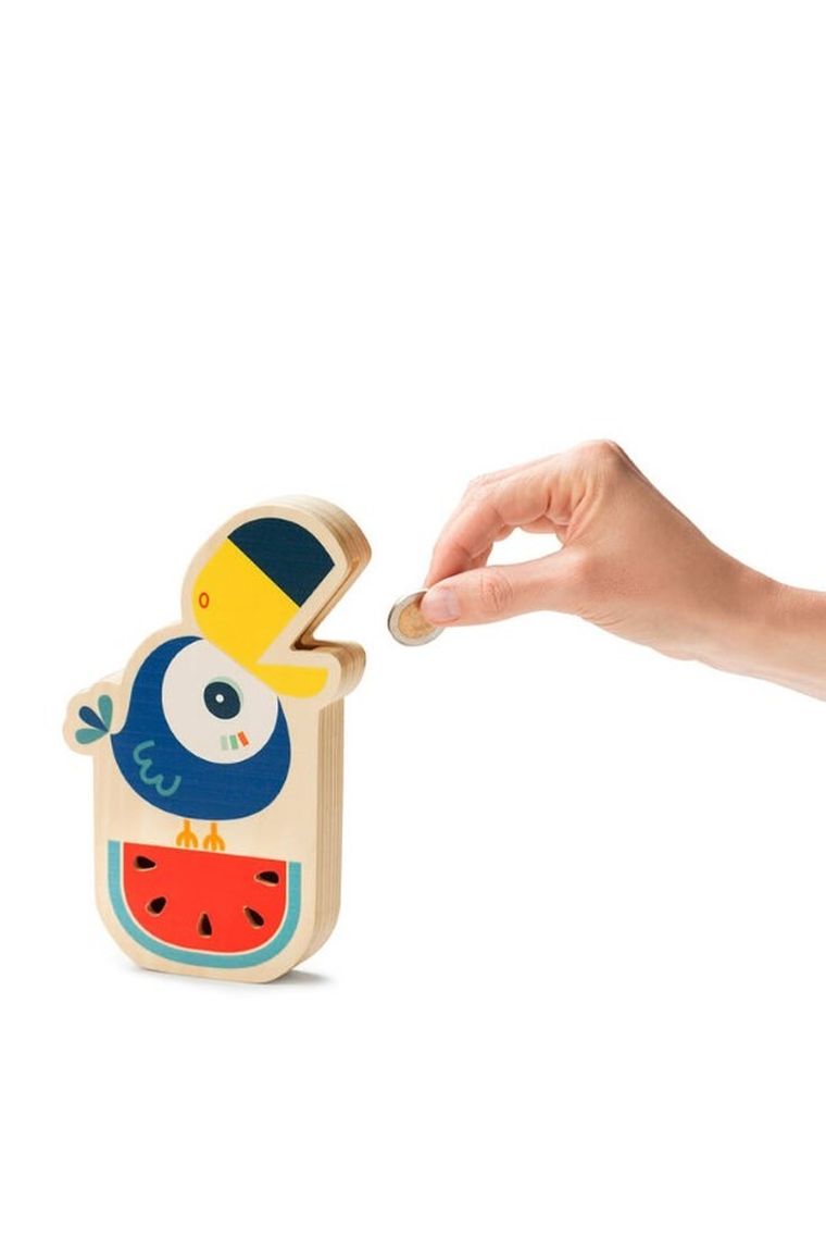 Lilliputiens, Skarbonka drewniana, Tukan Pablo