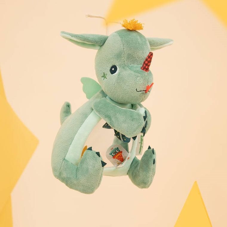 Lilliputiens, Smok Joe, maskotka aktywizująca z lusterkiem, 6m+