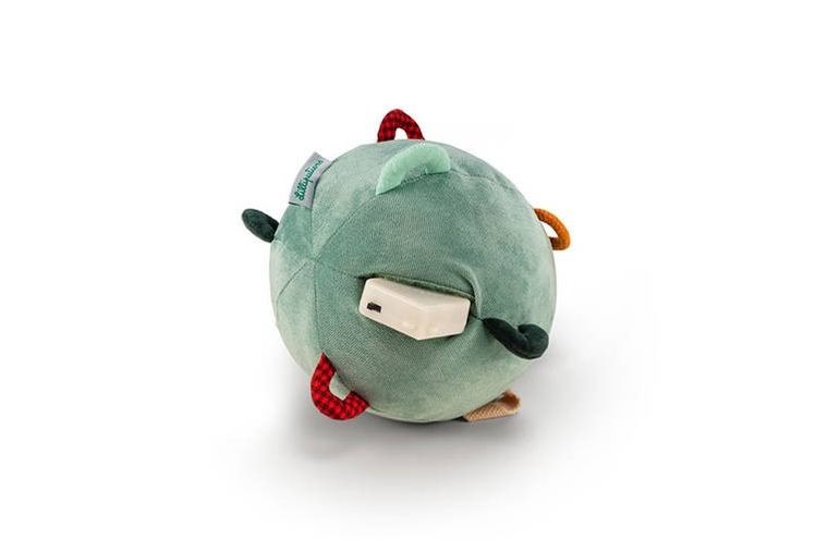 Lilliputiens, Smok Joe, piłeczka sensoryczna z dźwiękiem, 6m+