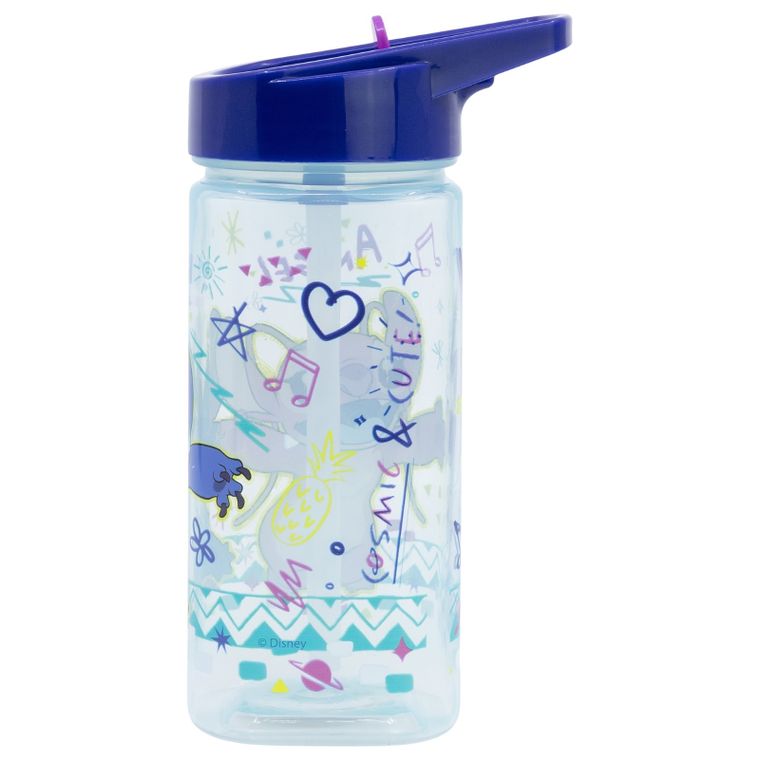 Lilo i Stitch, Bidon Square ze słomką, 510 ml