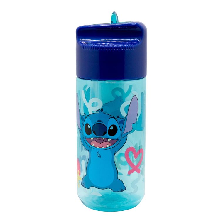 Lilo i Stitch, butelka plastikowa na wodę, ecozen, 430 ml