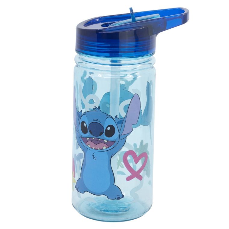 Lilo i Stitch, butelka plastikowa na wodę, ecozen, 430 ml