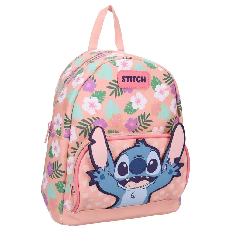 Lilo i Stitch, Carry the Cuteness, plecak dla przedszkolaka, różowy